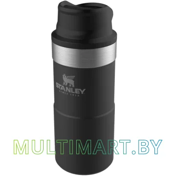 Термокружка Stanley Classic 0.35 л One hand 2.0 10-06440-015 (черный)